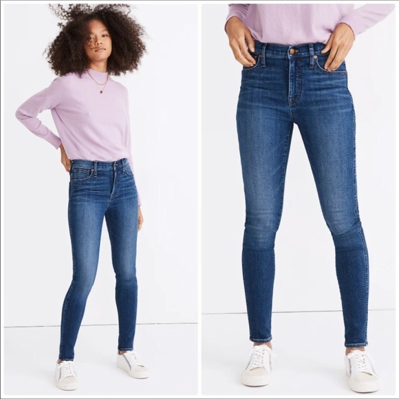 Madewell 10" High Rise Skinny Jeans Size 29 - Picture 2 of 14
